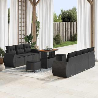 VidaXL Gartensofa-set poly-rattan  