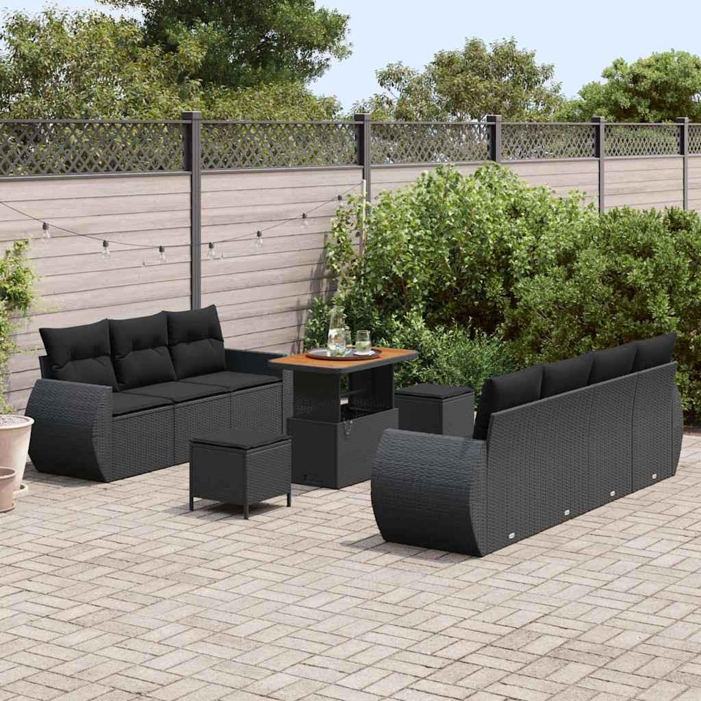VidaXL Gartensofa-set poly-rattan  