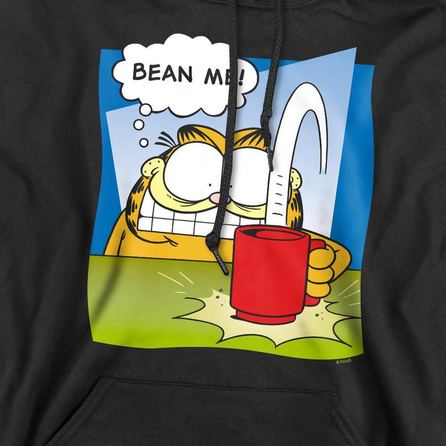 Garfield Bean Me Felpa Con Cappuccio  