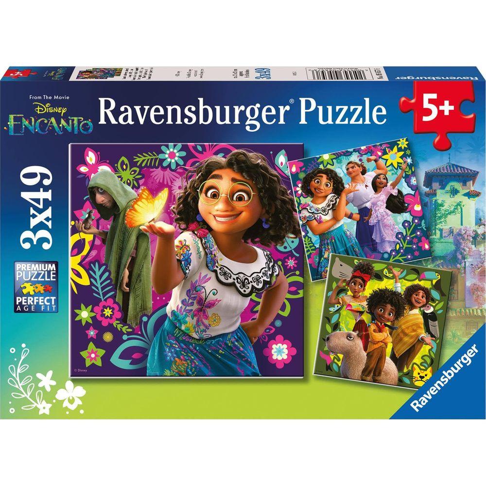 Ravensburger  Puzzle Lasst euch verzaubern! (3x49) 