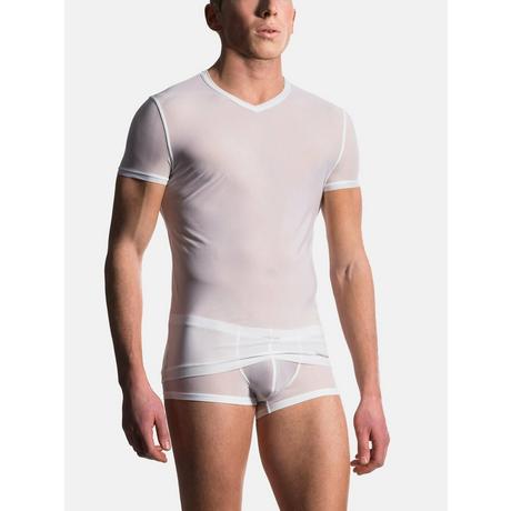 Manstore  T-shirt mit V-Ausschnitt M101 