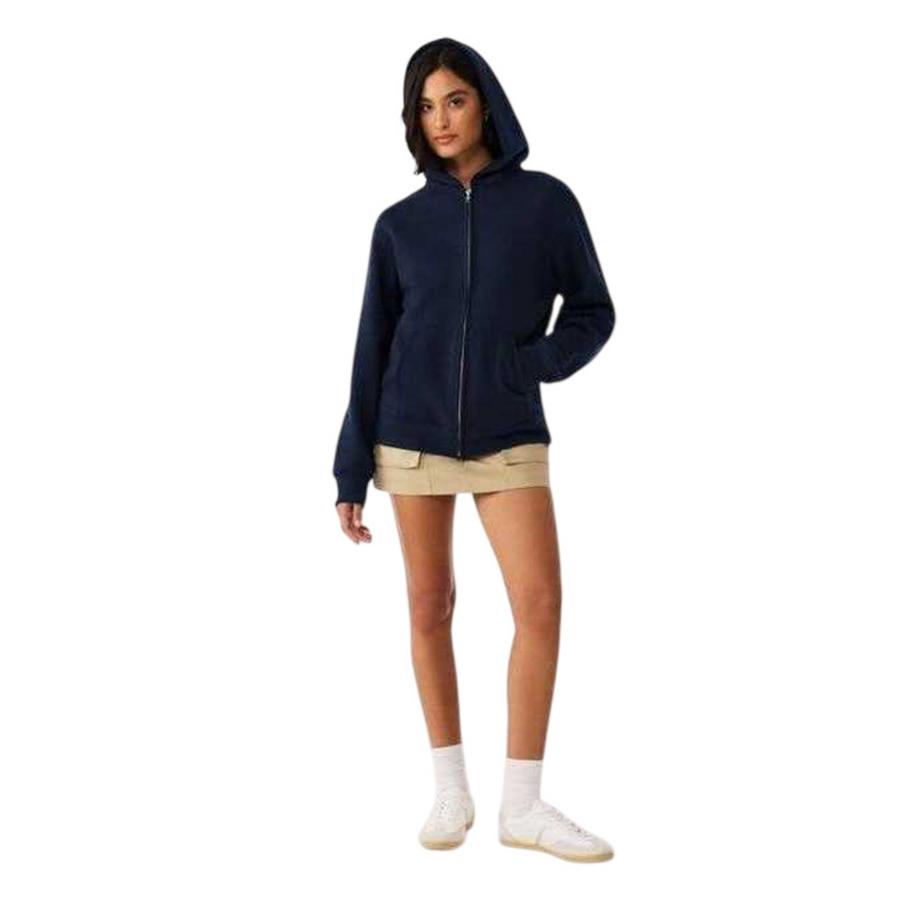 Bella + Canvas Felpa Con Cappuccio E Zip Intera Pesante  