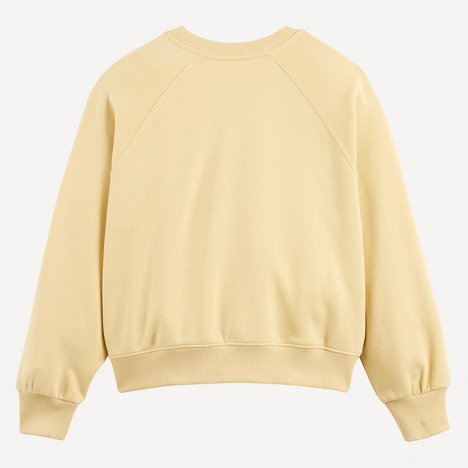 La Redoute Collections  Sweatshirt mit Rundhalsausschnitt aus Molton 