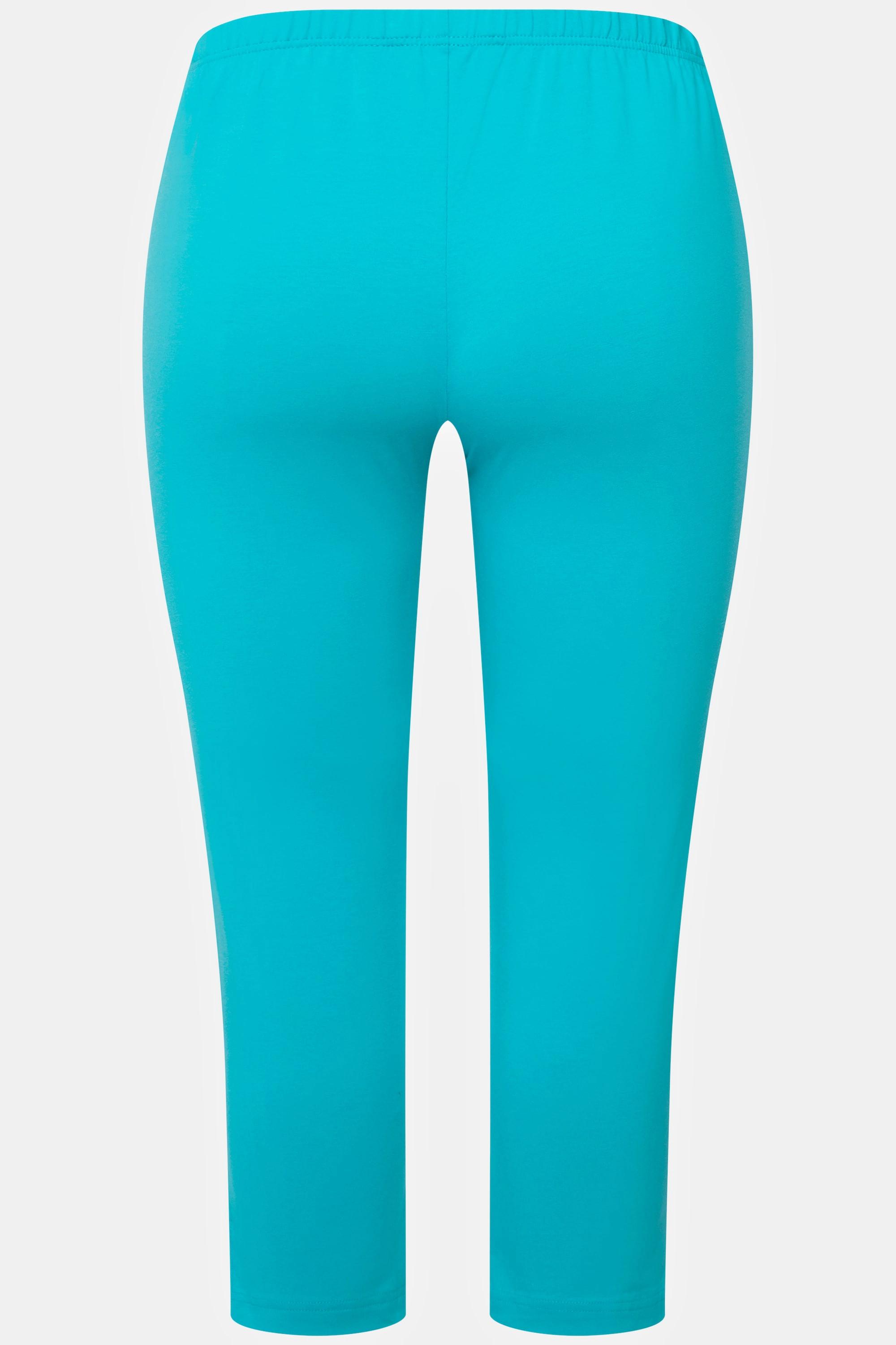 Ulla Popken Pantalon Capri Longueur 7/8 Taille Élastique  