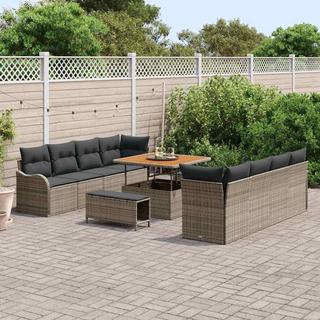 VidaXL Gartensofa massivholz akazie  
