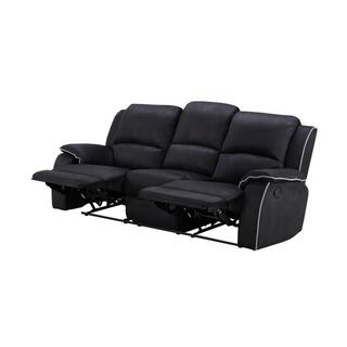 Vente-unique Couchgarnitur Relax Microfaser 3+2 HERNANI  