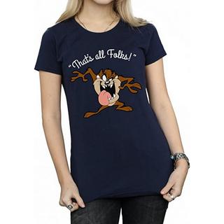 LOONEY TUNES That's All Folks Taz T-Shirt  
