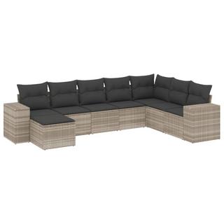 VidaXL Garten sofagarnitur poly-rattan  