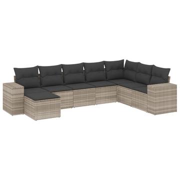 Garten sofagarnitur poly-rattan