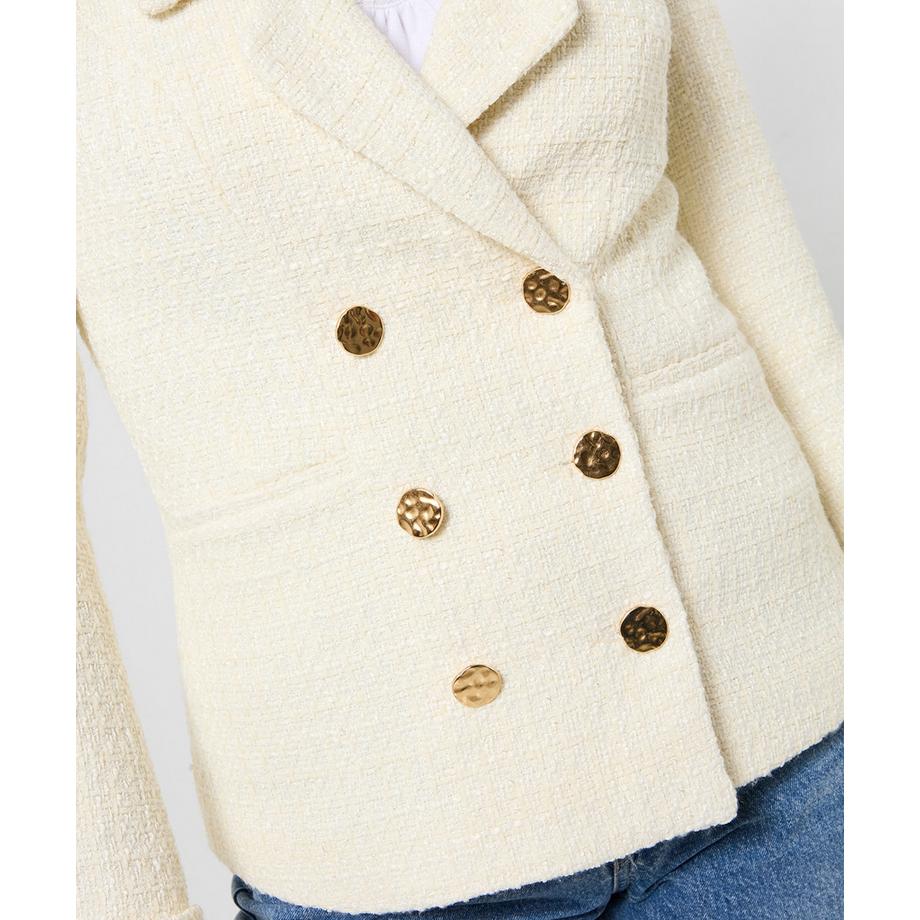 Joe Browns Veste Doublée en Bouclé avec Col Revers  