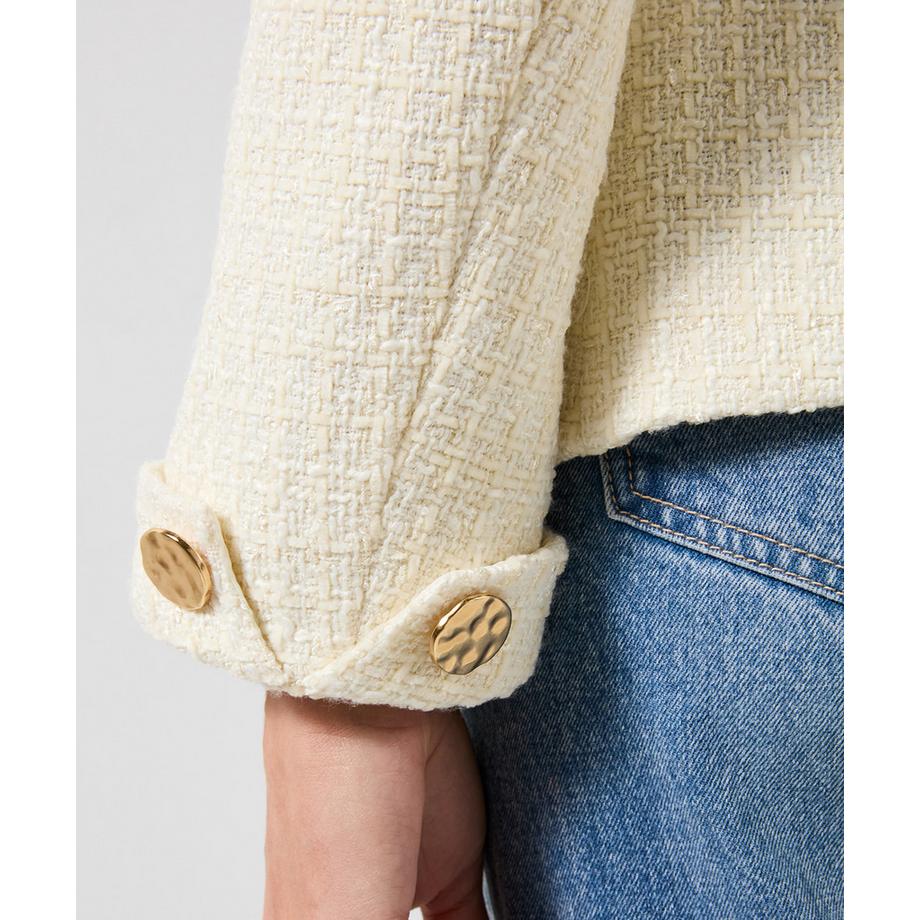 Joe Browns Veste Doublée en Bouclé avec Col Revers  