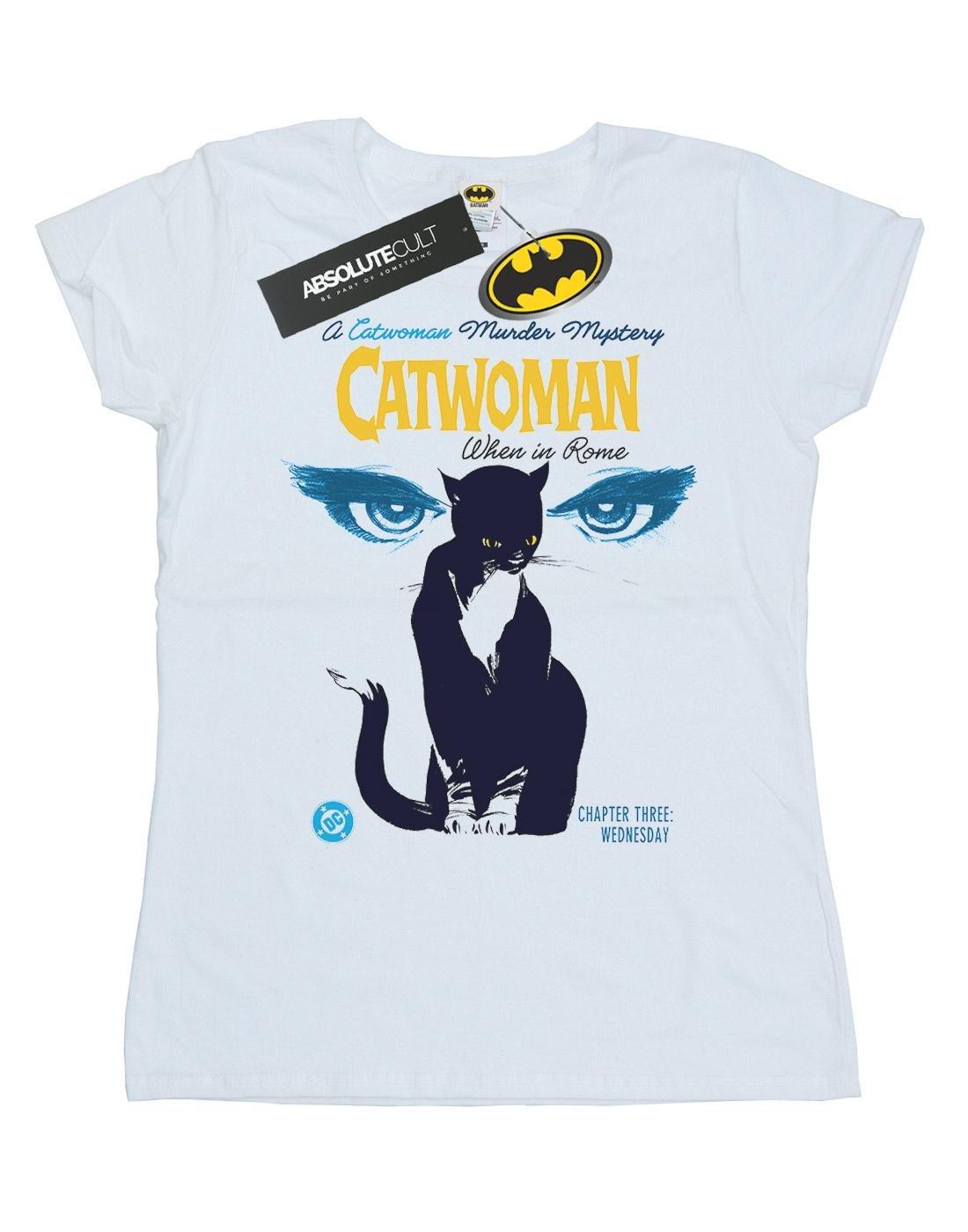 DC COMICS  Tshirt BATMAN CATWOMAN WHEN IN ROME 
