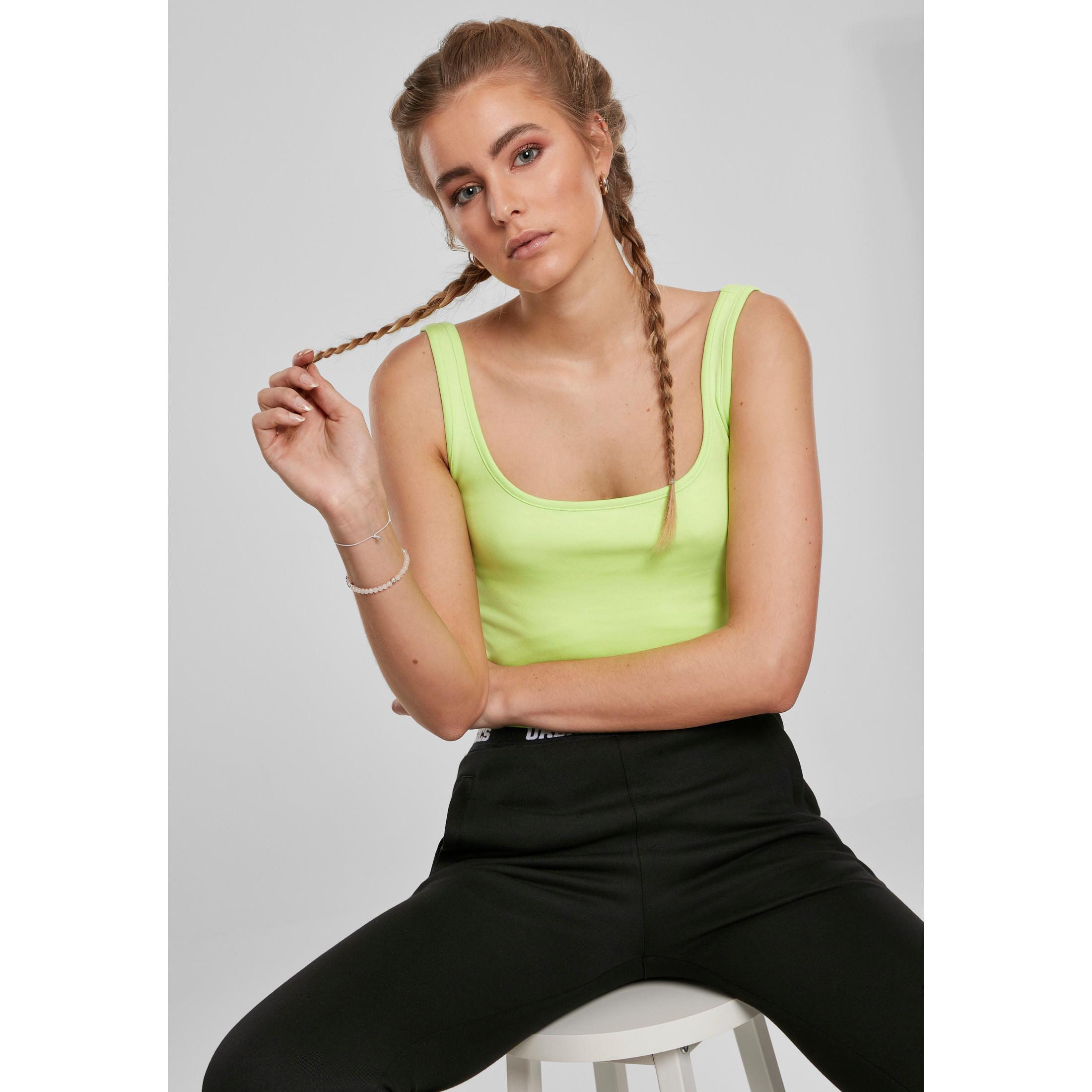 URBAN CLASSICS  crop top urban cassic wide 