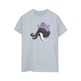 The Little Mermaid Classic Ursula Grafik Print T-Shirt  