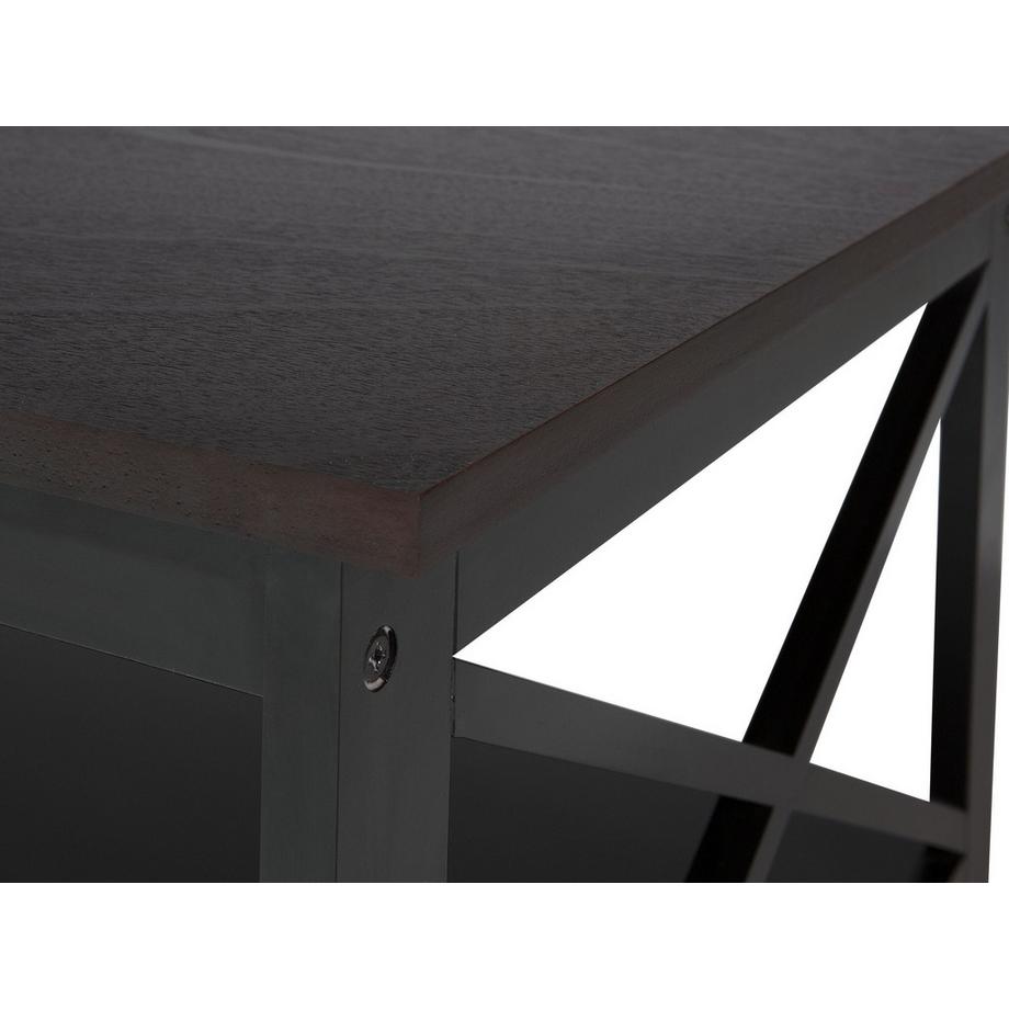 Beliani Tavolino da caffè en Fibra a media densità (MDF) Rustico FOSTER  