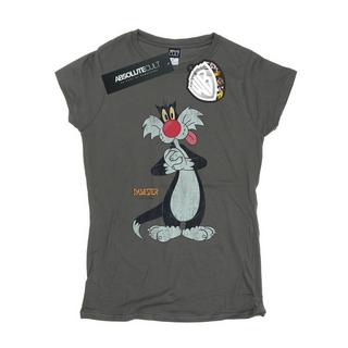 LOONEY TUNES Sylvester the Cat bedrucktes T-Shirt  
