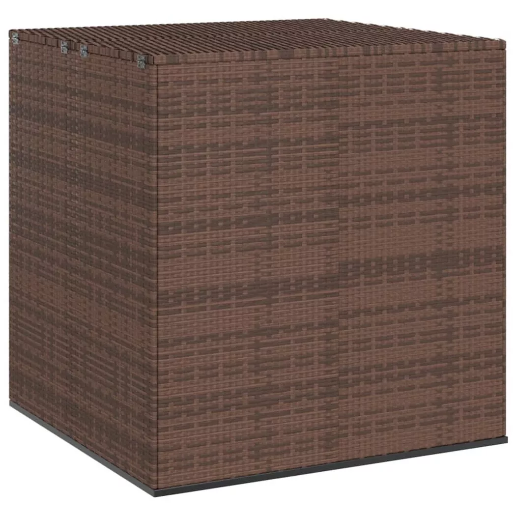 VidaXL - Boîte à coussins rotin synthétique, One Size, Marron