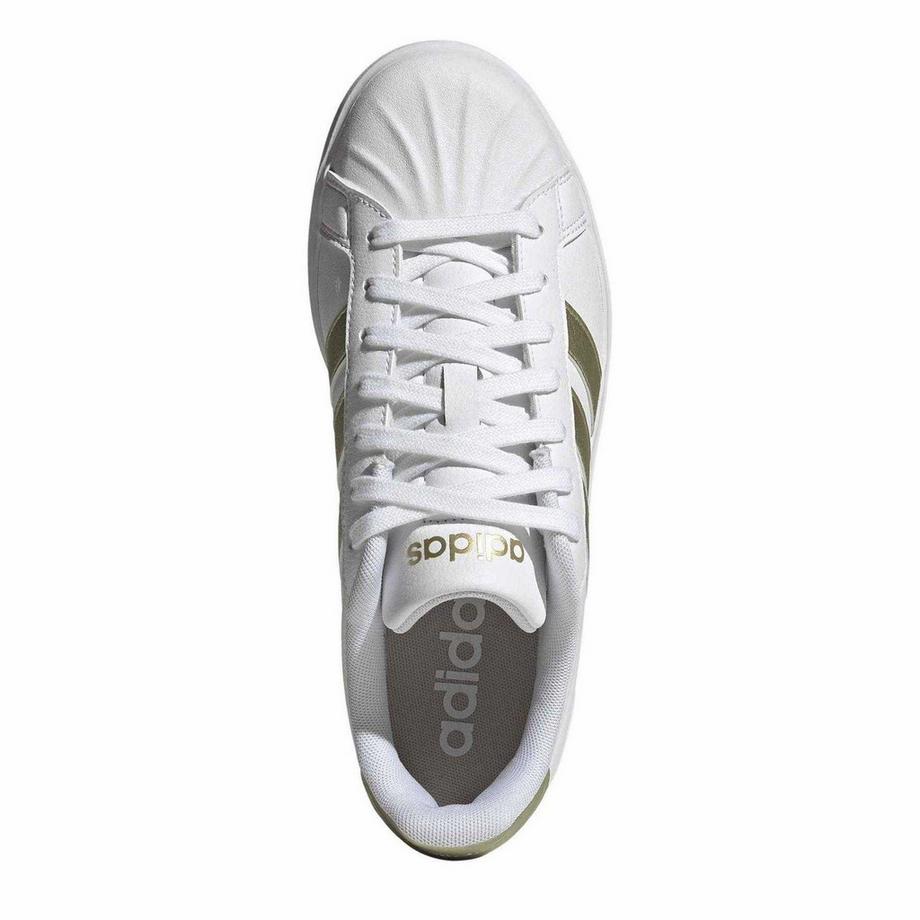 adidas Grand Court Niedrig Geschnitten Flach Sneaker  