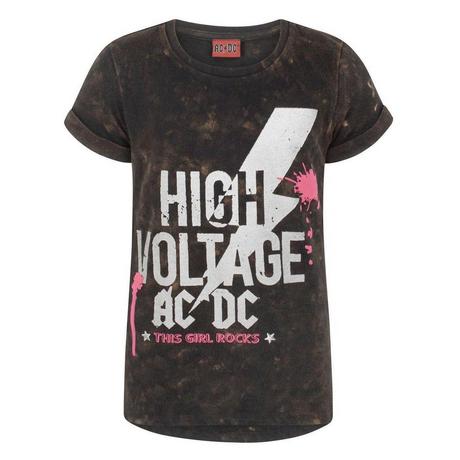 T-shirt AC/DC Pour Femme - Noir - Taille 40 - Neuf Sans étiquettes