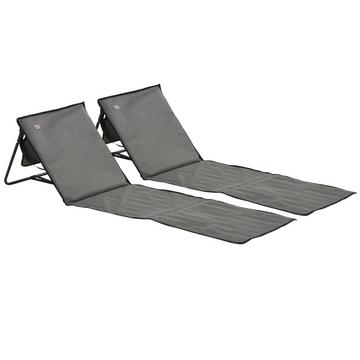 Chaise longue de plage pliable