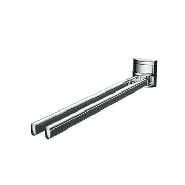 Handtuchhalter 2-armig Chic 96 Messing verchromt