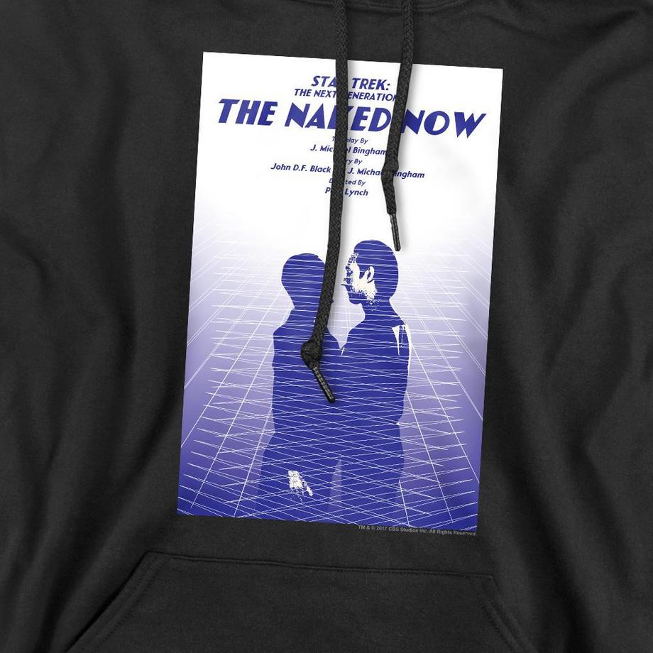 Star Trek The Next Generation Saison 1 Épisode 3 Sweat à Capuche  