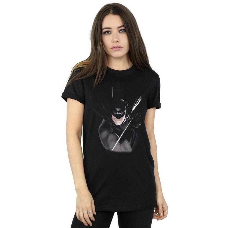 DC COMICS Alex Ross Batman T-Shirt Imprimé Graphique  