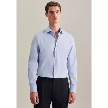 Business Hemd Slim Fit Extra langer Arm Uni