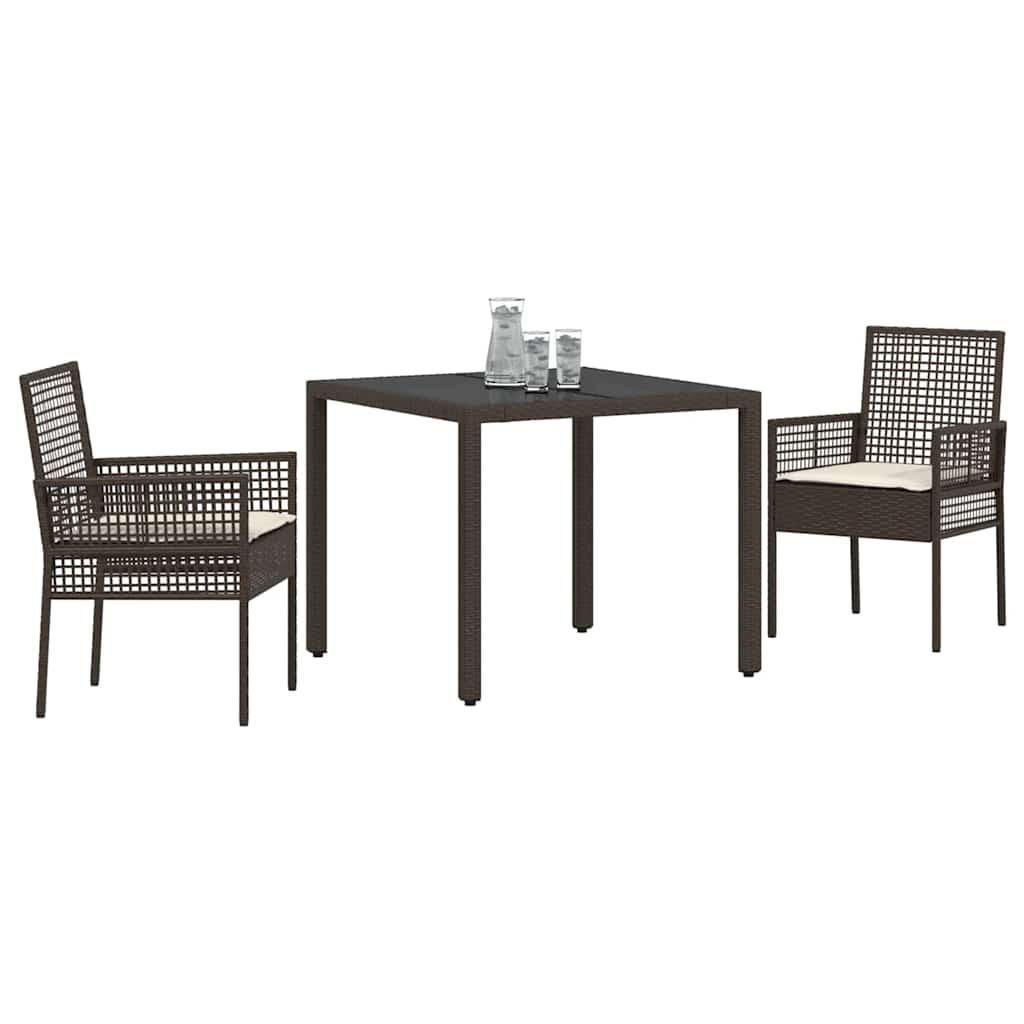 VidaXL Garten-esszimmer-set poly-rattan  