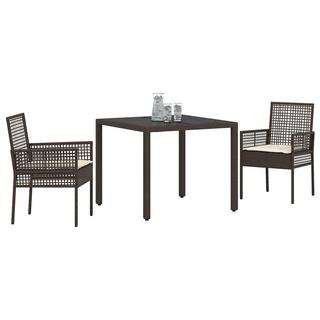 VidaXL Garten-esszimmer-set poly-rattan  