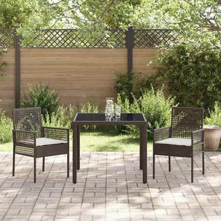 VidaXL Garten-esszimmer-set poly-rattan  
