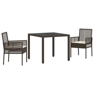 VidaXL Garten-esszimmer-set poly-rattan  