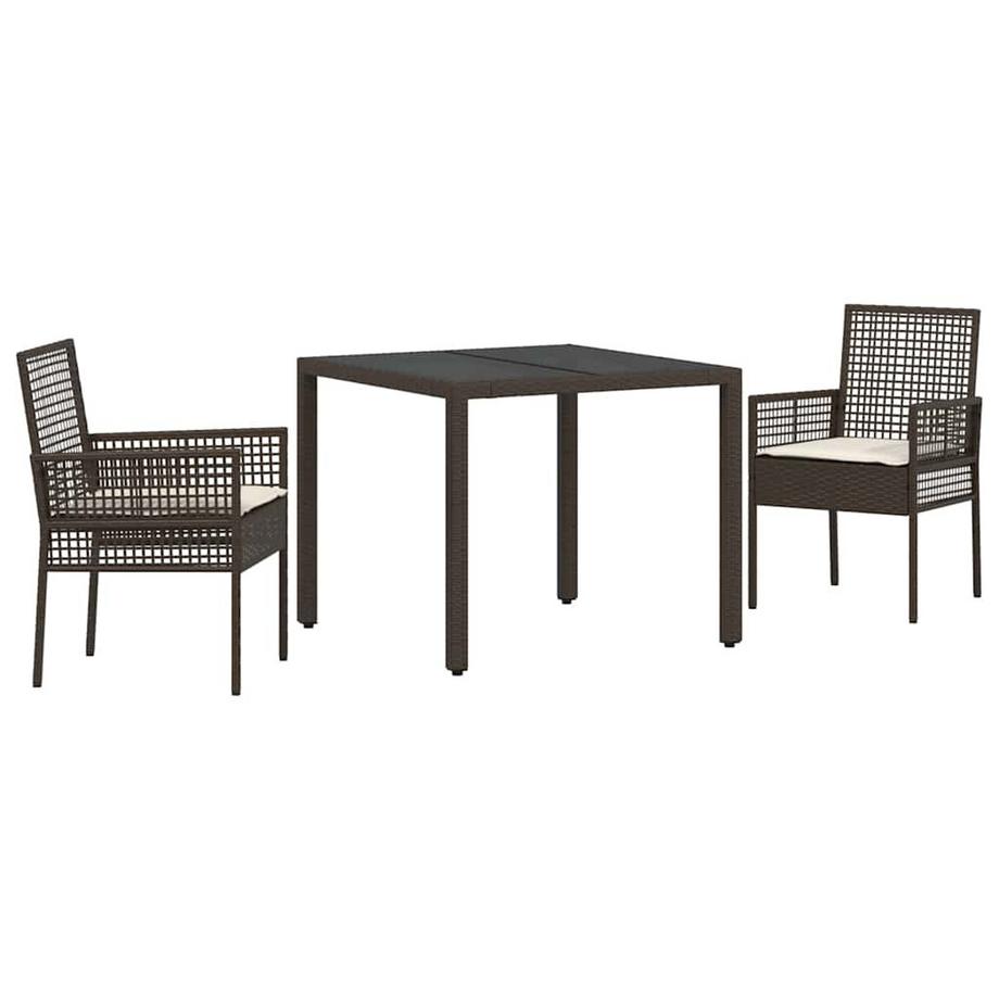 Garten essgruppe poly-rattan