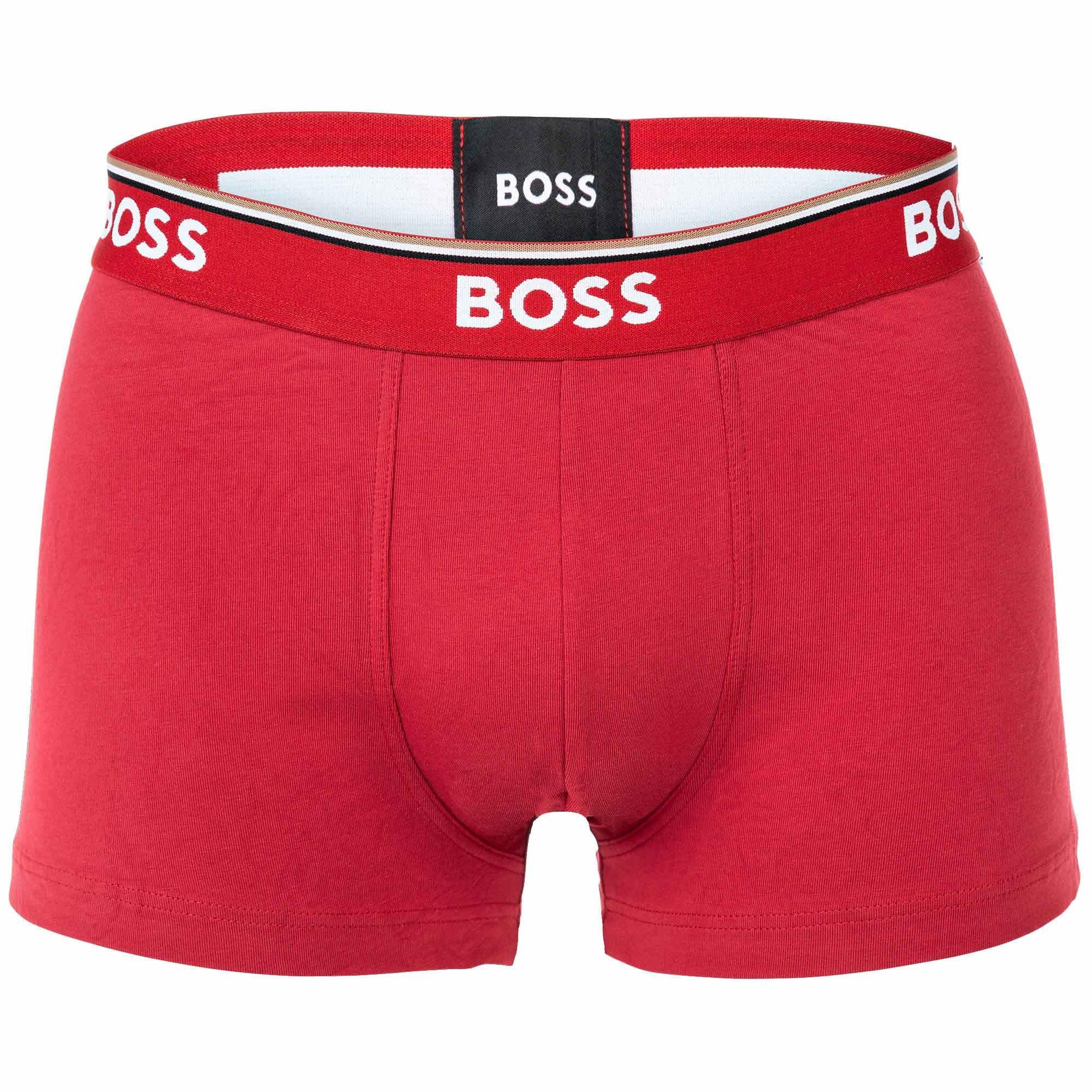 BOSS Stretch Trunk Confezione da 3 Power Boxer  