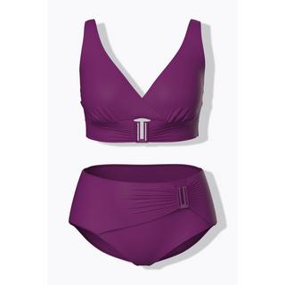 Ulla Popken Bikini Fibbie Decorative Coppe Morbide  