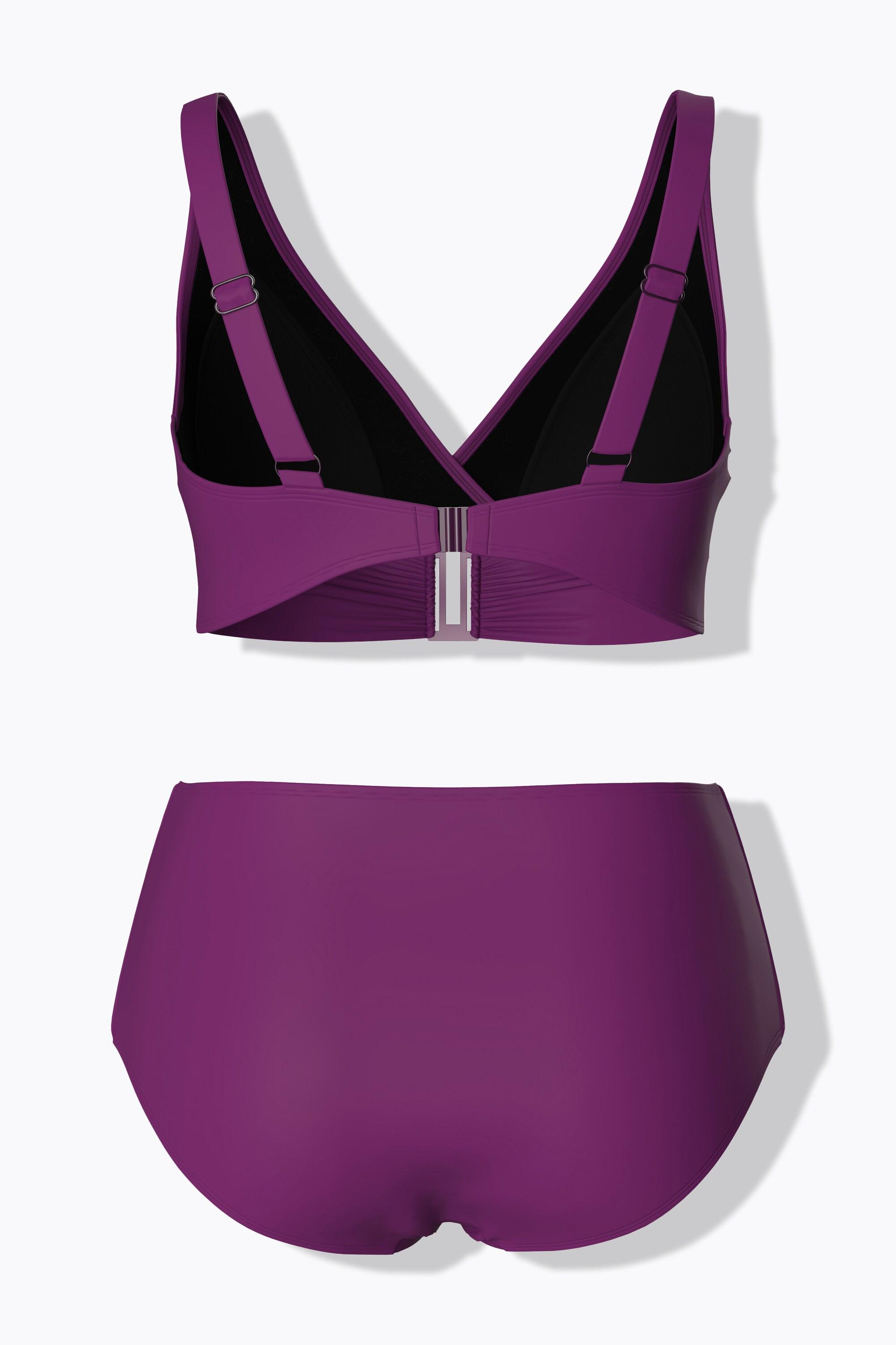 Ulla Popken Bikini Fibbie Decorative Coppe Morbide  