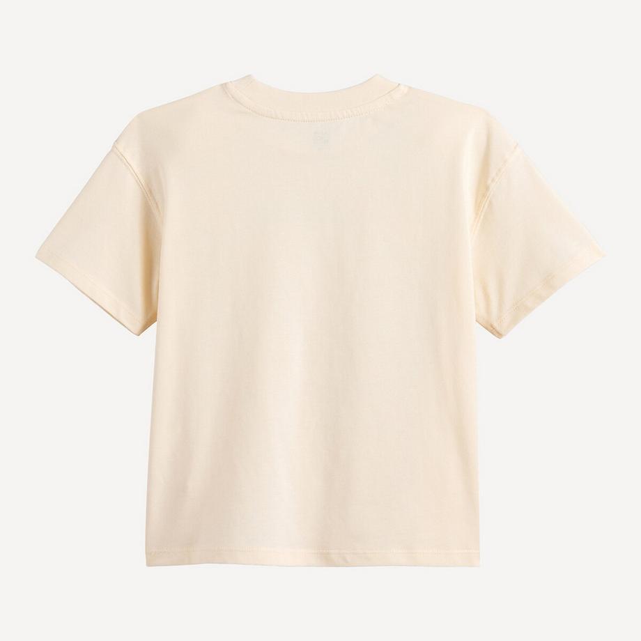 La Redoute Collections  Oversize-T-Shirt mit Rundhalsausschnitt 