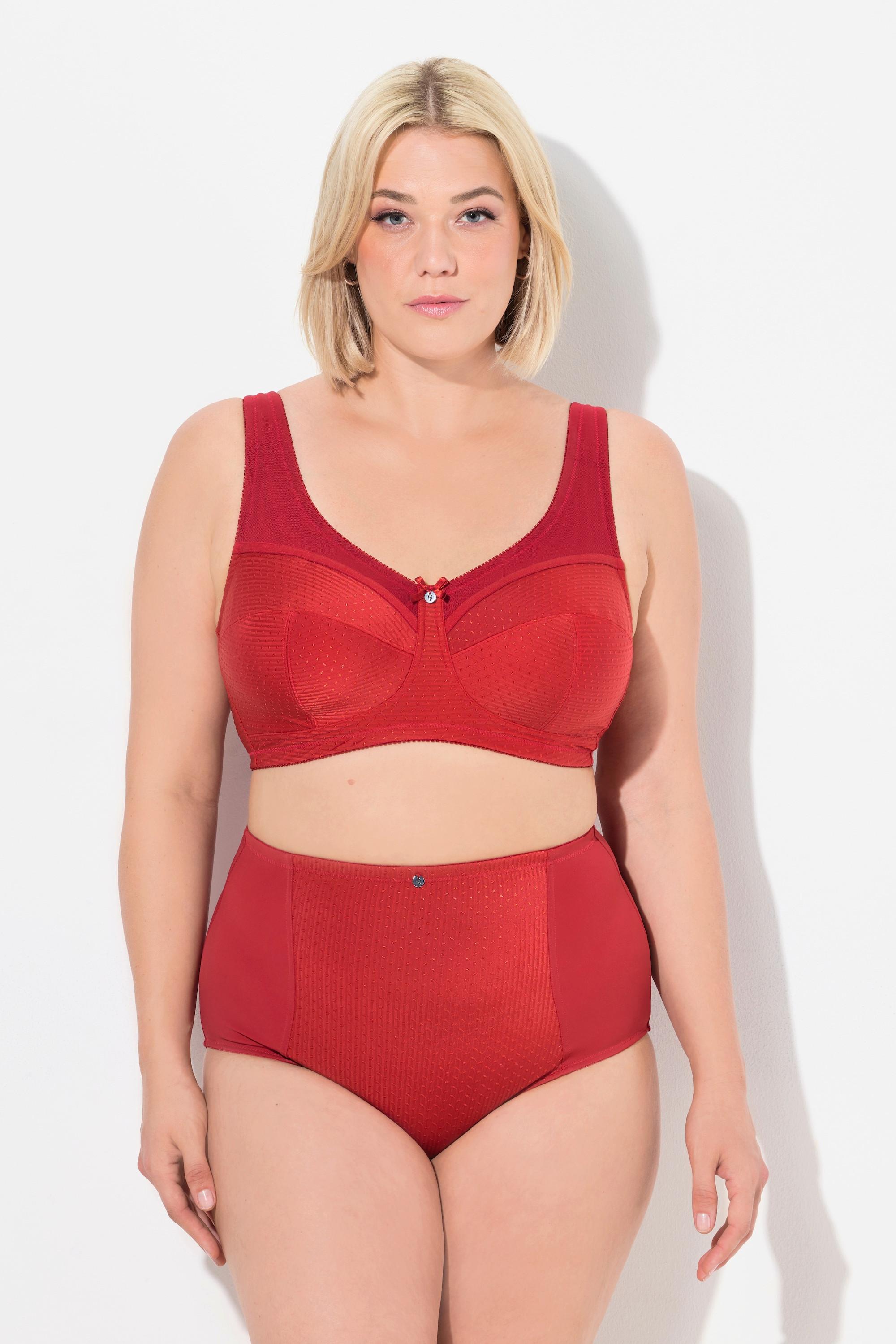 Ulla Popken Reggiseno contenitivo strutturato senza ferretto coppa C-H  