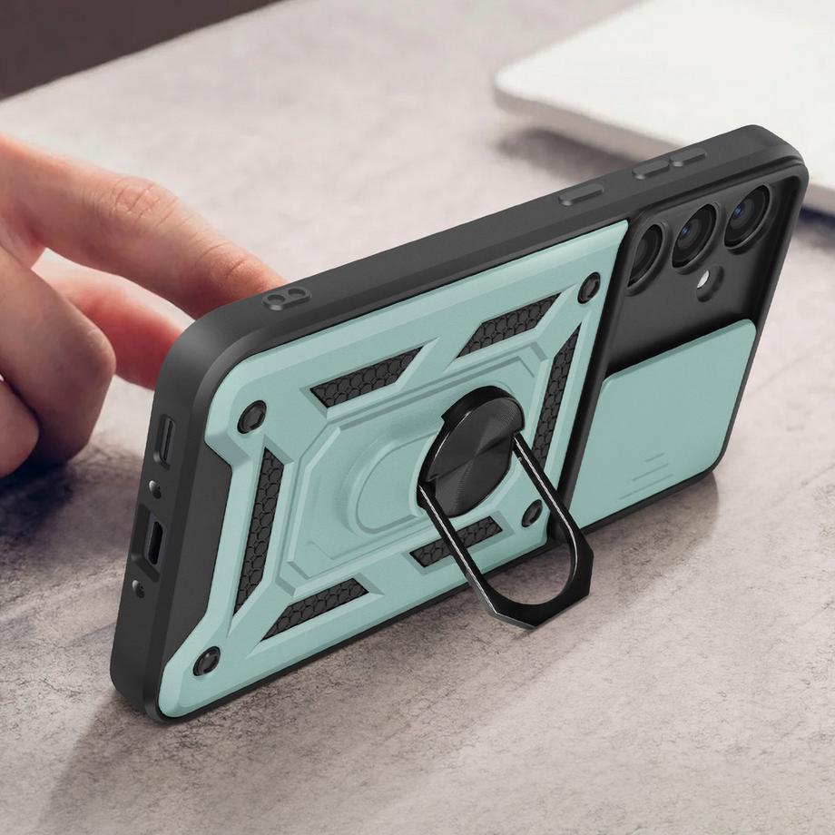 Avizar  Ringhülle Samsung Galaxy A35 5G Hellgrün 