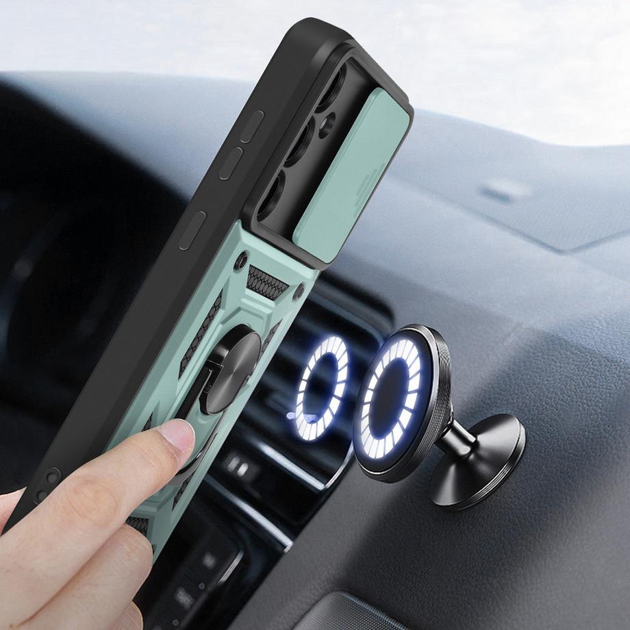 Avizar  Ringhülle Samsung Galaxy A35 5G Hellgrün 