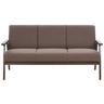 Beliani 3 Sitzer Sofa aus Polyester Retro ASNES  