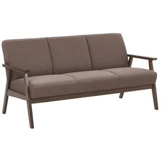 Beliani 3 Sitzer Sofa aus Polyester Retro ASNES  