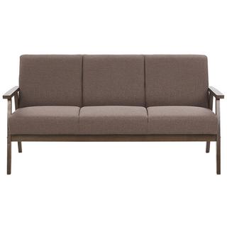 Beliani 3 Sitzer Sofa aus Polyester Retro ASNES  