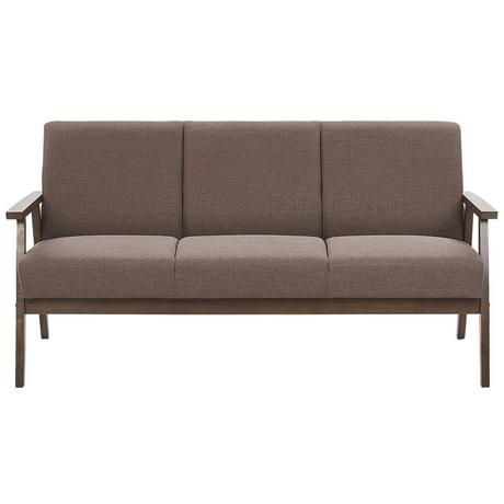 Beliani 3 Sitzer Sofa aus Polyester Retro ASNES  