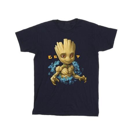 Guardians Of The Galaxy Groot Grafik Print T-Shirt  
