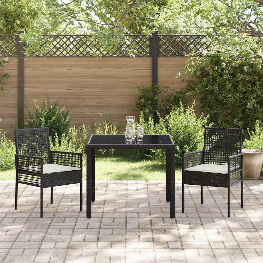 VidaXL Garten essgruppe poly-rattan  