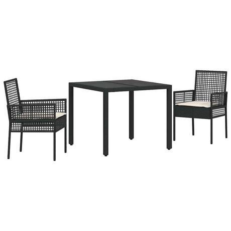 VidaXL Garten-esszimmer-set poly-rattan  
