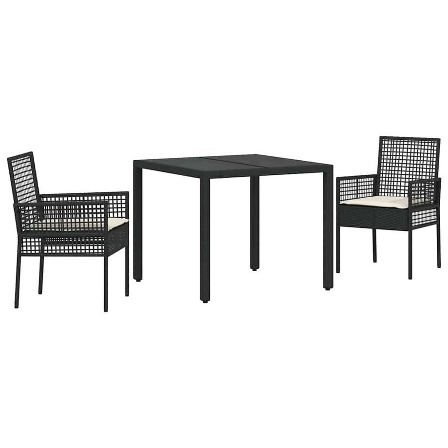 Garten essgruppe poly-rattan