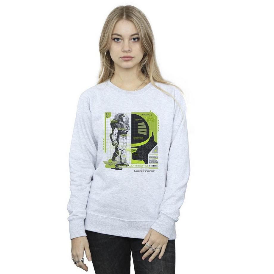 Disney Lightyear Rundhals-Sweatshirt  