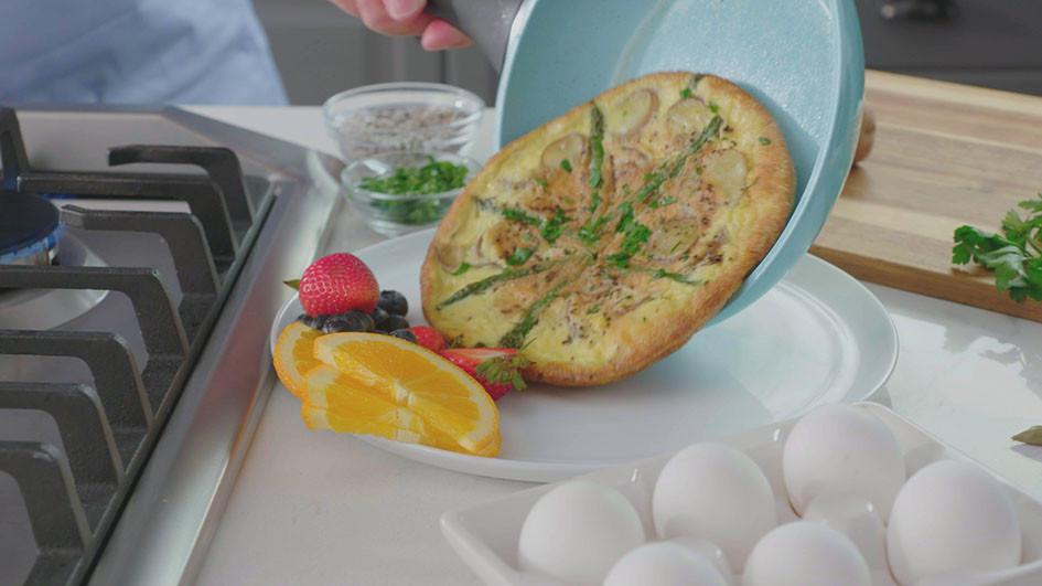 STARLYF Jade Pan 28cm - Padella con rivestimento in giada, rotonda da 28 cm  